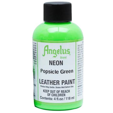Angelus Neon Acrylic Leather Paint 4 Oz.